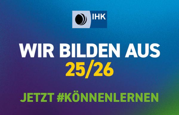 IHK-Signet Wir bilden aus
