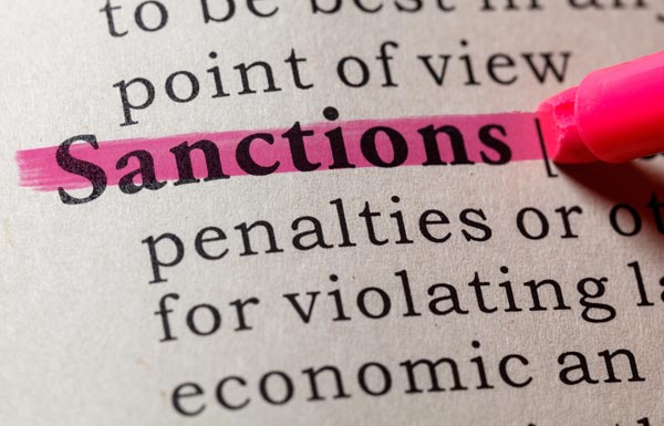 definition of sanctions